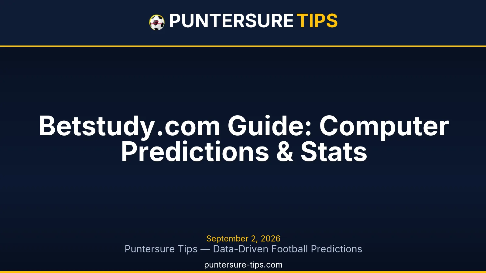 Betstudy.com computer football predictions and statistics guide graphic