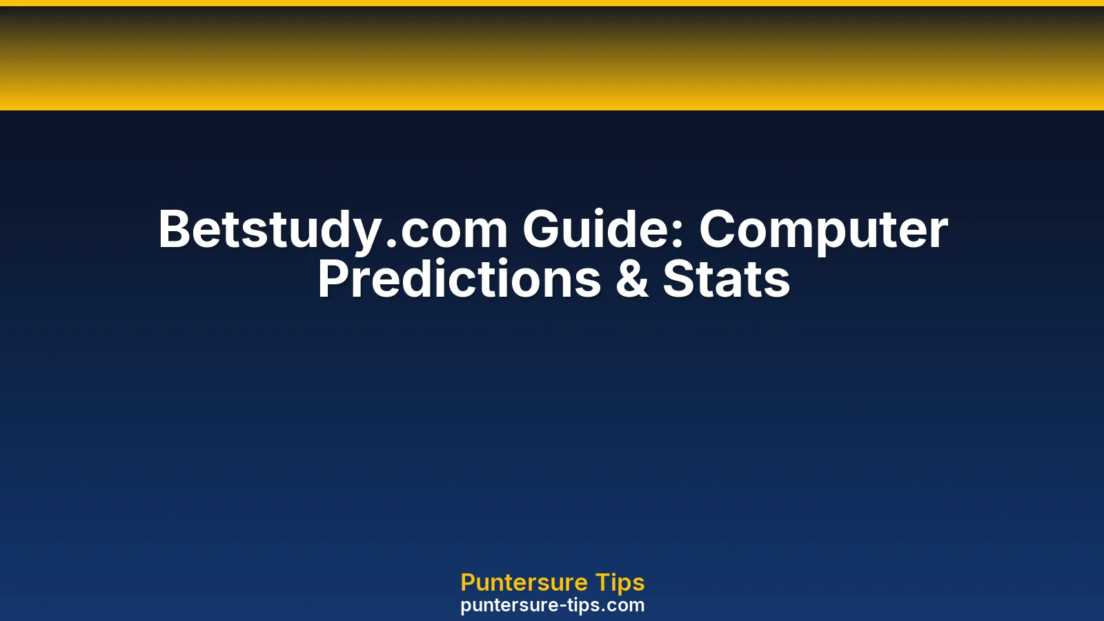 Betstudy.com prediction formats, probability percentages and buyer awareness explained