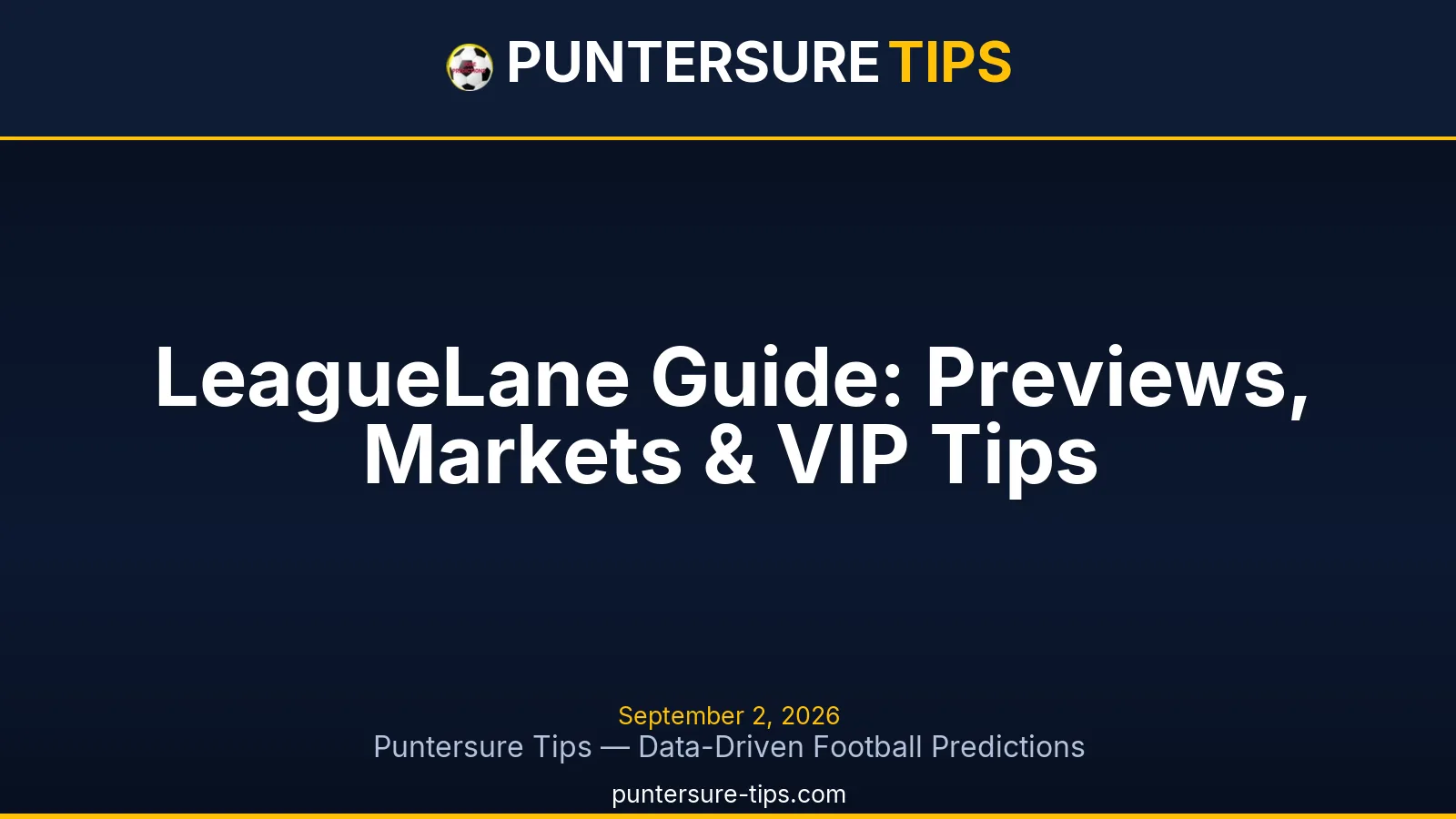 LeagueLane football previews and prediction markets guide graphic