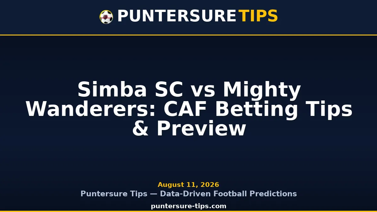 Simba SC CAF Champions League preview vs Mighty Wanderers