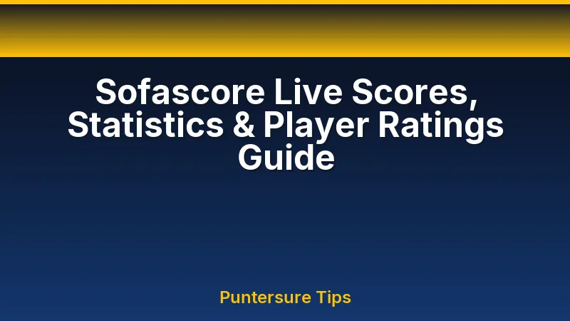 Sofascore guide gallery image