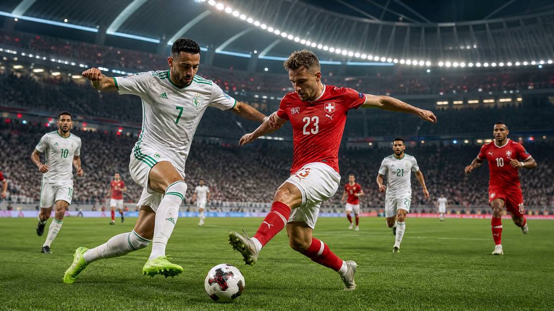 Switzerland vs Algeria World Cup 2026 Match Action